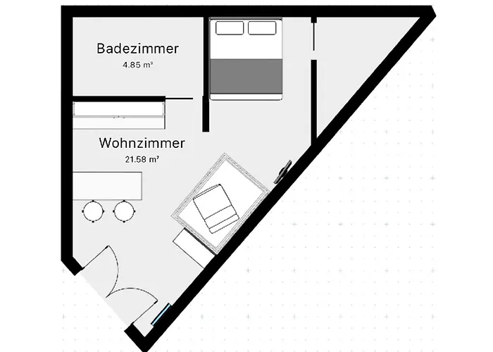 Boutique-style Studioapartments Lejlighed *